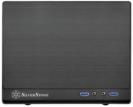 Куќиште SilverStone SUGO SG13B-Q, црно