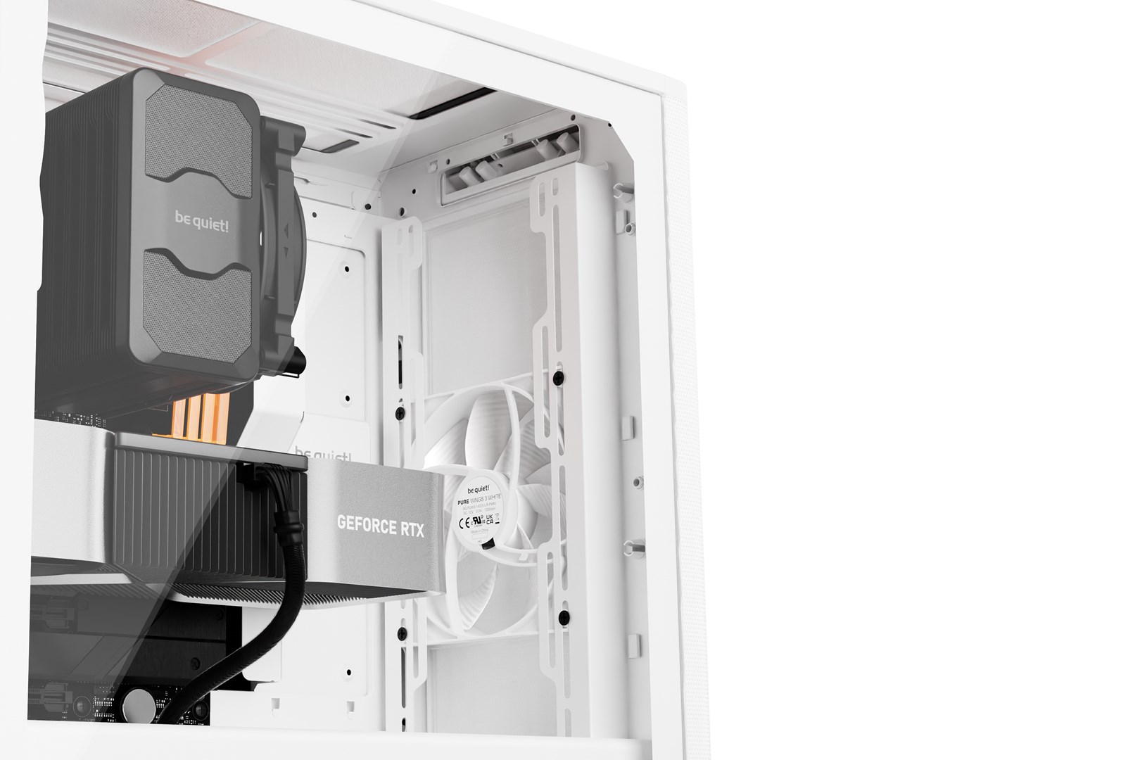 Kuti PC Be quiet Pure Base 501 Airflow, ATX Mid Tower, xham i temperuar, e zezë