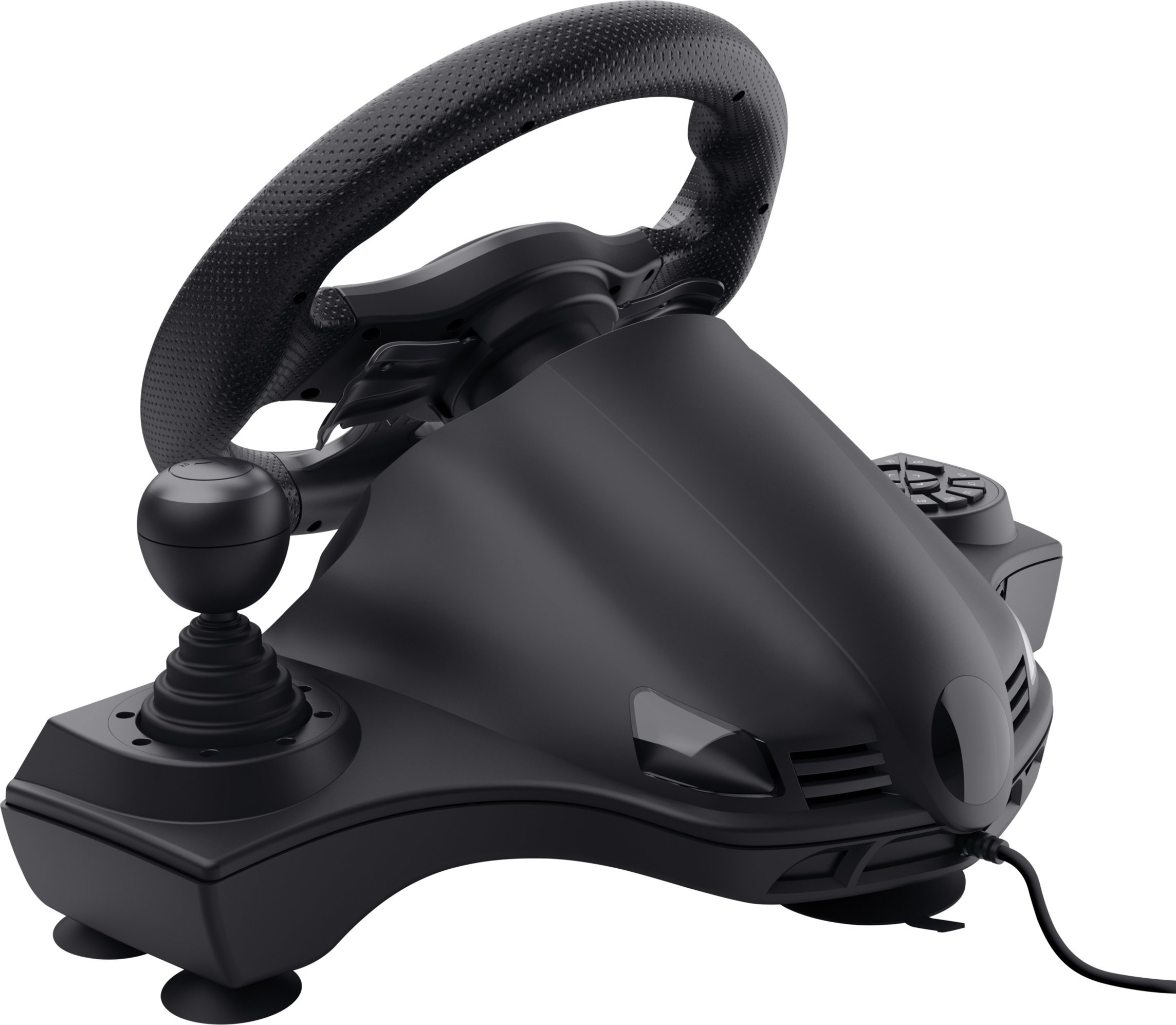 Timon lojërash Trust GXT 289 Movi, USB, me pedale, i zi