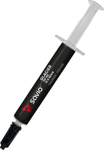 Pasta termike Savio TG-03, 13.5 W/mK, 2 g, e zezë