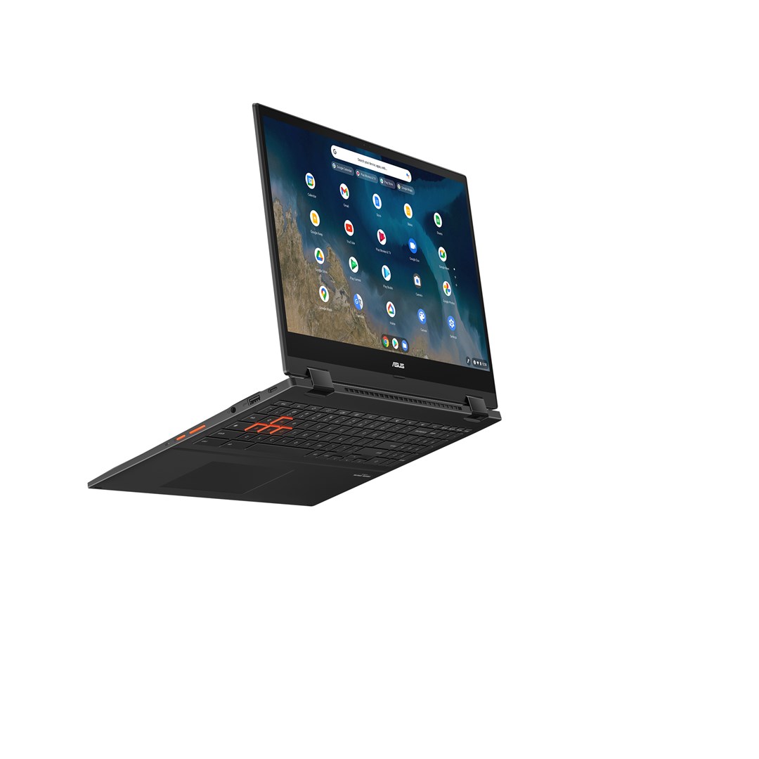 Laptop Asus Chromebook CM5500FDA x360, 15.6", Ryzen 5 3500C, 8GB RAM, 128GB SSD, i hirtë