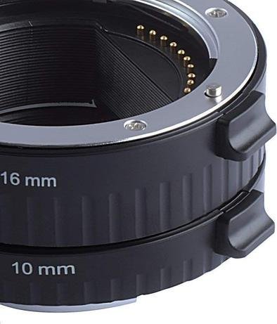 Set tuba zgjatues automatikë Viltrox DG-NEX, për lente Sony E dhe kamera NEX, i zi