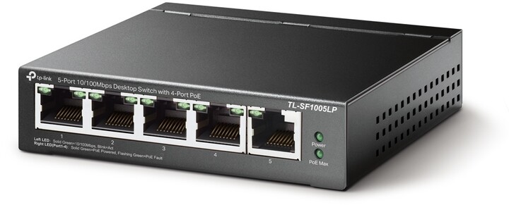 Switch TP-LINK TL-SF1005LP - 5x10/100, PoE (41W)