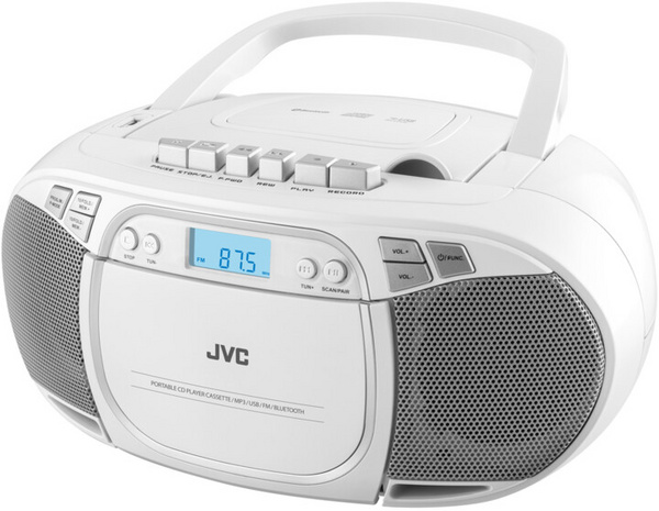 Radio JVC RC-E451W, e bardhë