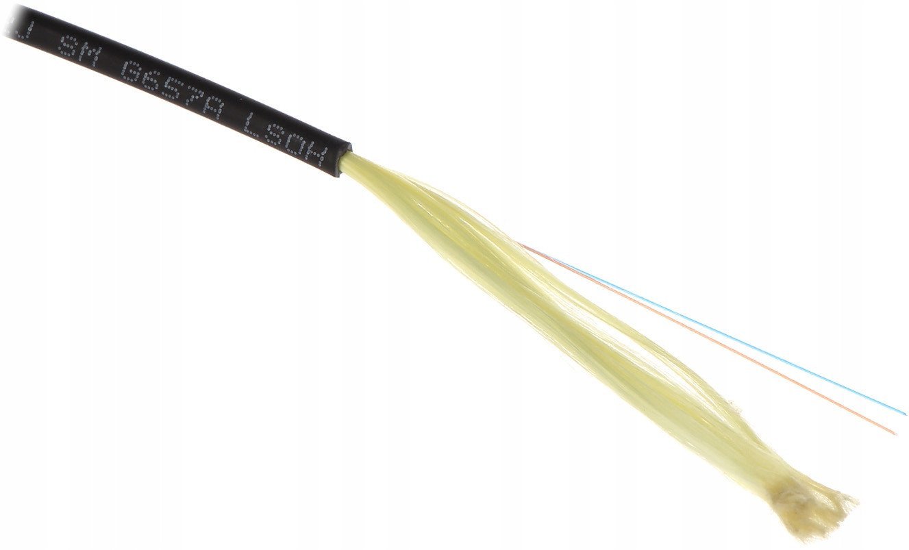 Kabllo fibër optike ULT-FC.E-2SM/2000, single mode G.657A2, 2000m, e zezë