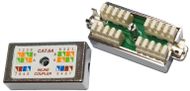 Kuti lidhëse OEM FTP Cat6A punch down, 10 Gb s, argjendtë