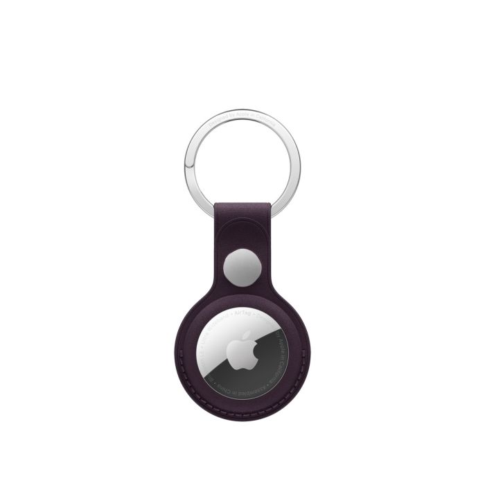 [OUTLET] Apple AirTag FineWoven Key Ring, Blackberry