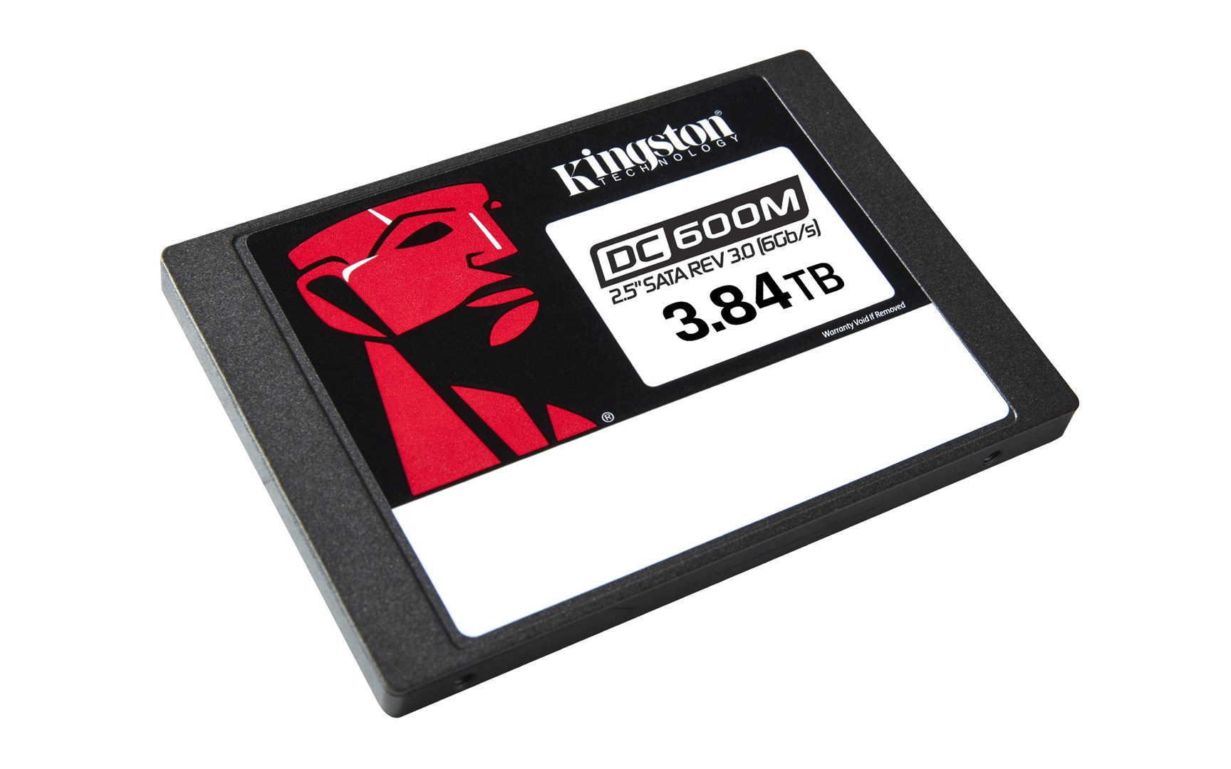 Disk SSD Kingston DC600M, 3.84TB, 2.5", e zezë