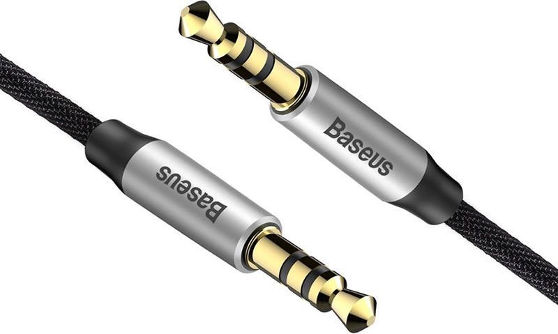 Kabllo Baesus, jack 3.5 mm - 3.5 mm, 1.5 m, e zezë
