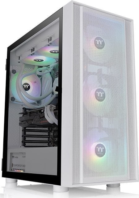 Kasë Thermaltake Divider H570 TG ARGB Snow, Midi Tower