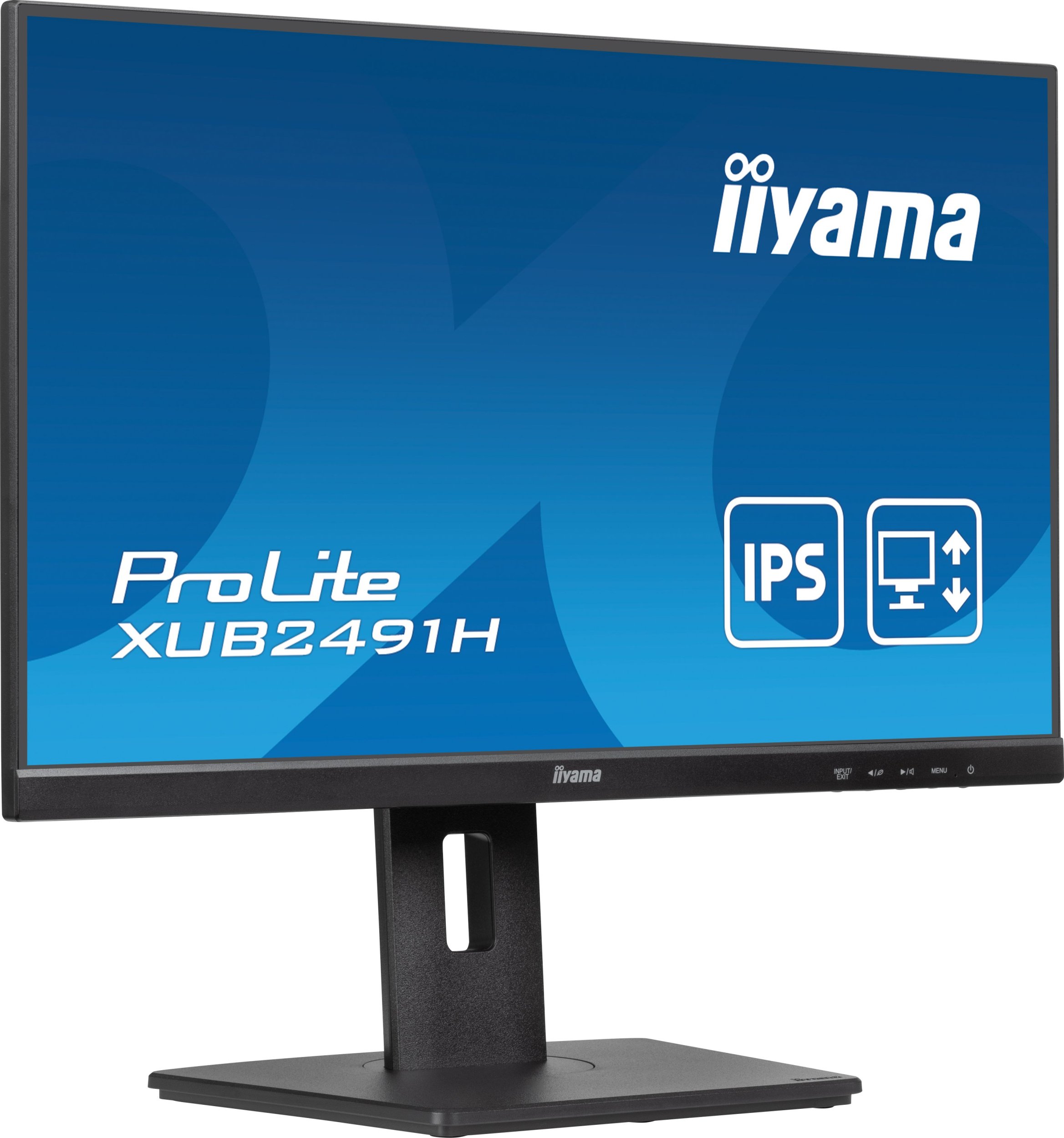 Monitor Iiyama ProLite XUB2491H, 24", IPS, 100Hz, i zi