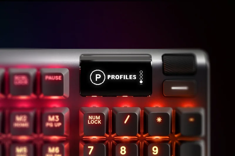Tastierë SteelSeries Apex 5, SteelSeries Hybrid Blue, US, e zezë