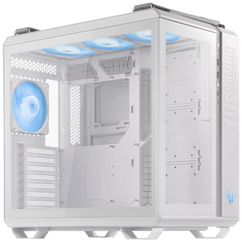 Kase kompjuteri ASUS TUF Gaming GT502 PLUS, MIDI Tower, ARGB, e bardhë