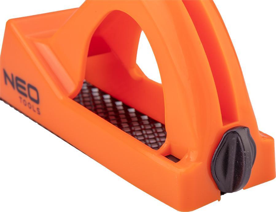 Zdzierak NEO 50-257, 140 mm, trup plastik, portokalli