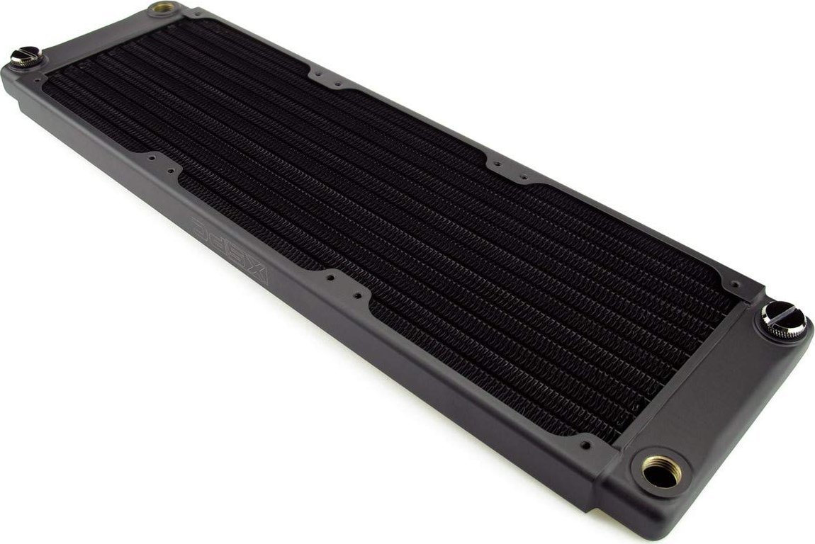Radiator për ftohje me ujë XSPC TX360 Crossflow Ultrathin, 360mm, ultra i hollë, i zi