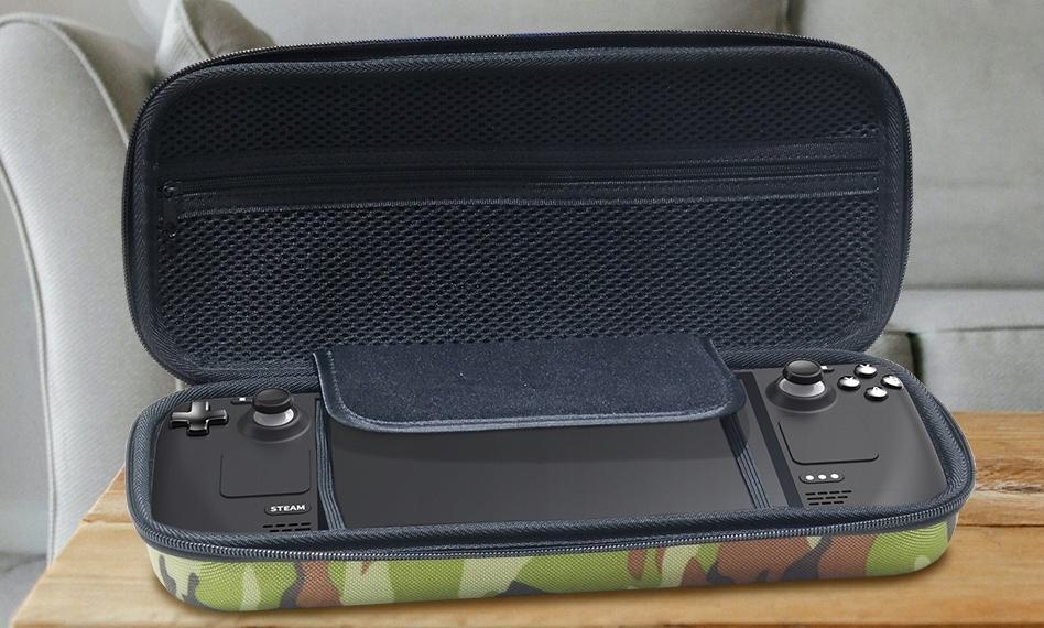 Këllëf kozole JYS JYS-SD001, për Steam Deck, dizajn CAMO