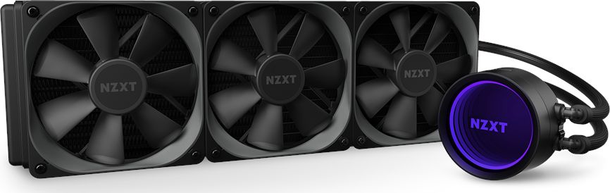 Ventilatorë NZXT Kraken X73, 360 mm, të zi