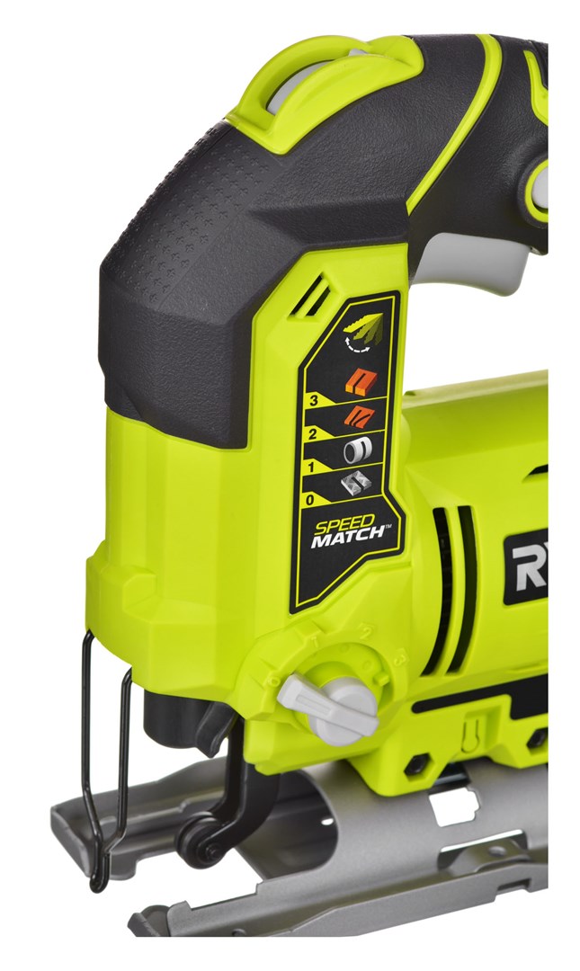 Sharrë orbitale Ryobi ONE+ R18JS0, 18V, pa bateri, jeshile