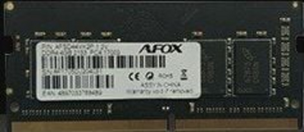 Memorie RAM për laptop AFOX AFSD48FH1P, SO-DIMM DDR4, 8GB 2666MHz