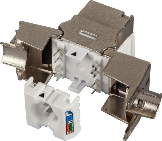 Modul keystone EFB Elektronik E-20091, Cat.6A, i mbrojtur, metalik