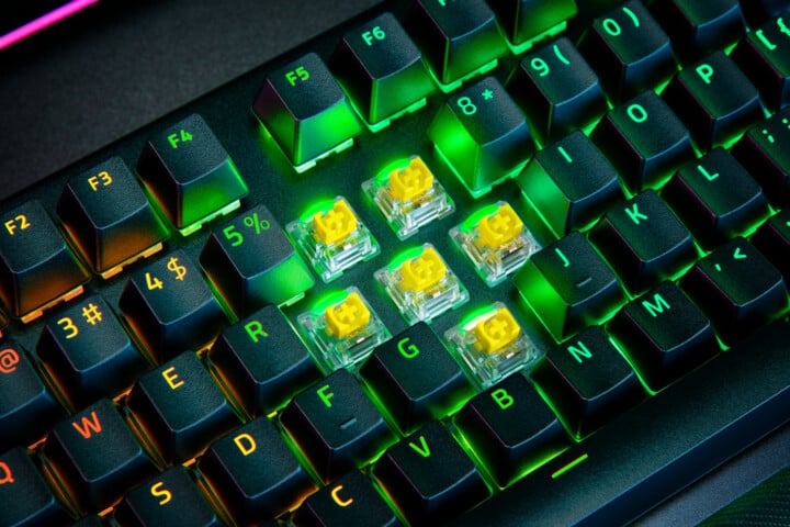 Tastierë Razer BlackWidow V4 X, Razer Green, US