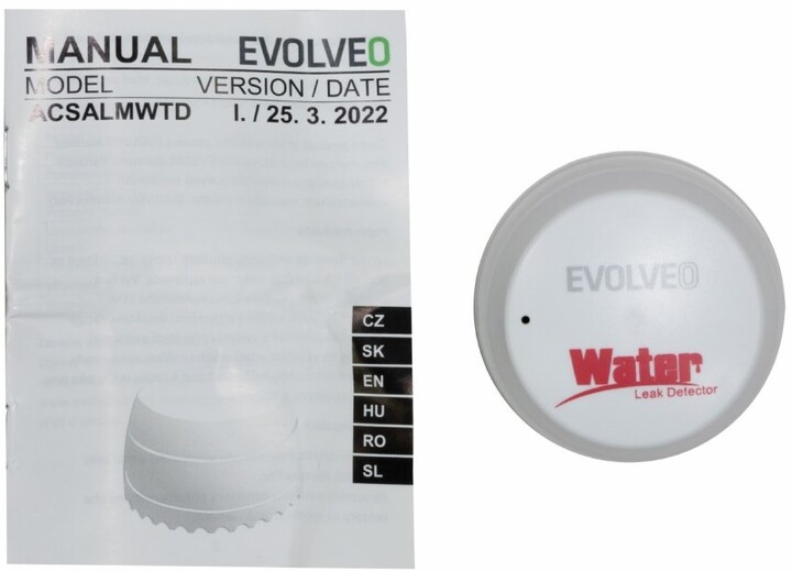 Sensor për rrjedhje të ujit EVOLVEO Alarmex Pro, wireless