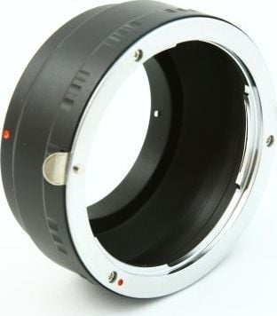 Adapter objektivi Pixco Sony E NEX në Nikon AF Ai AiS, fokus manual, metalik