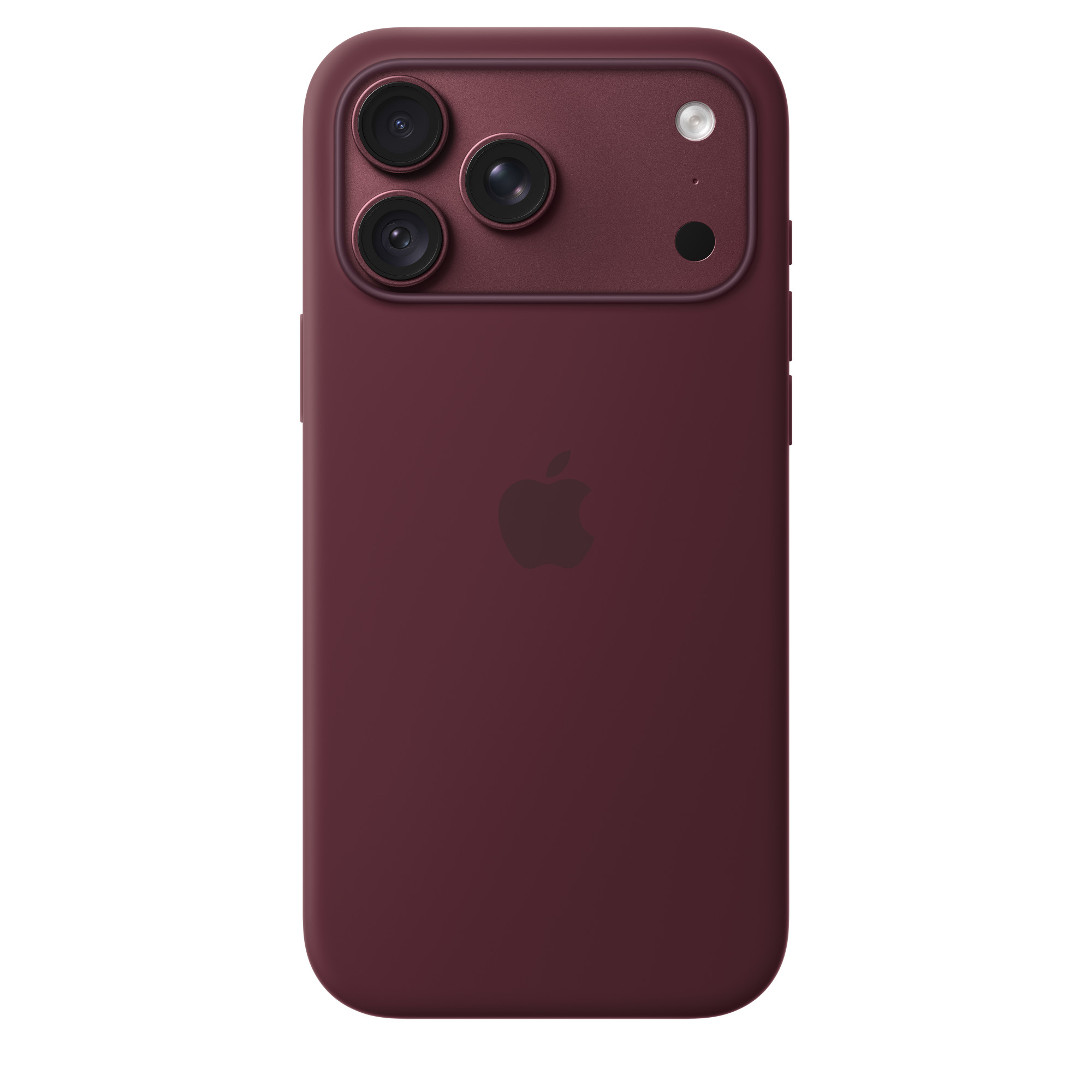 Apple iPhone 18 Pro Max Silicone Case with MagSafe, Burgundy