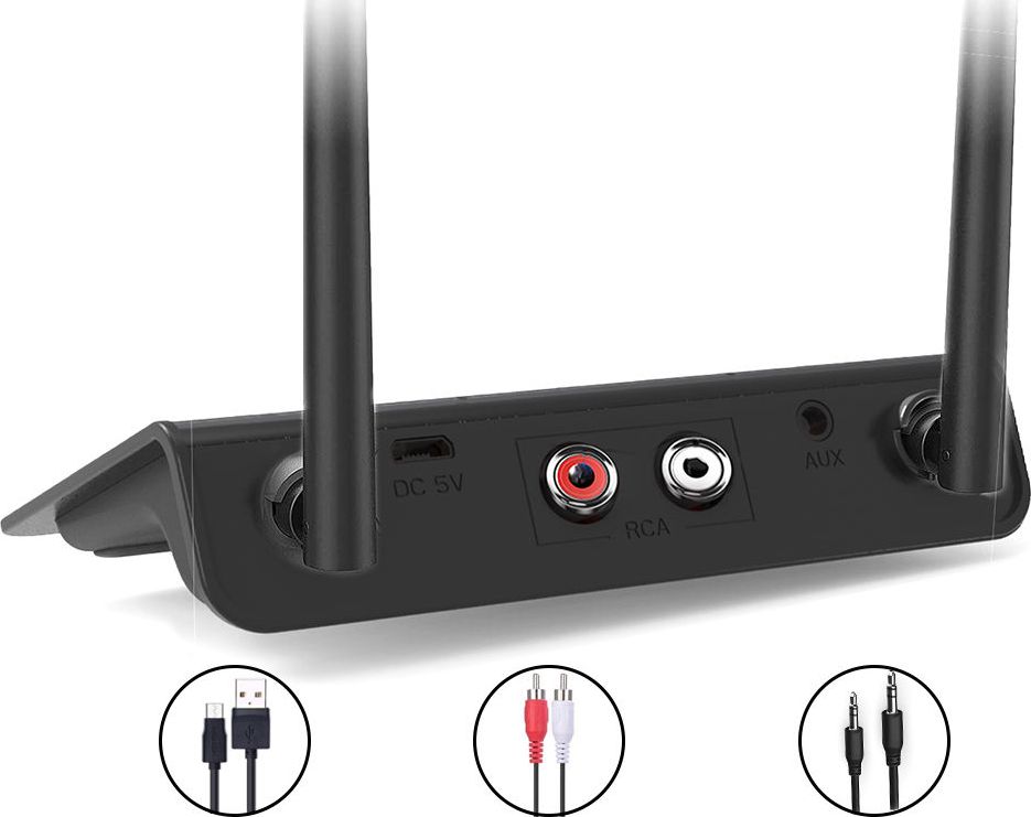 Adapter Bluetooth Mozos B2 APT-X, aptX HD, kompakt, i zi