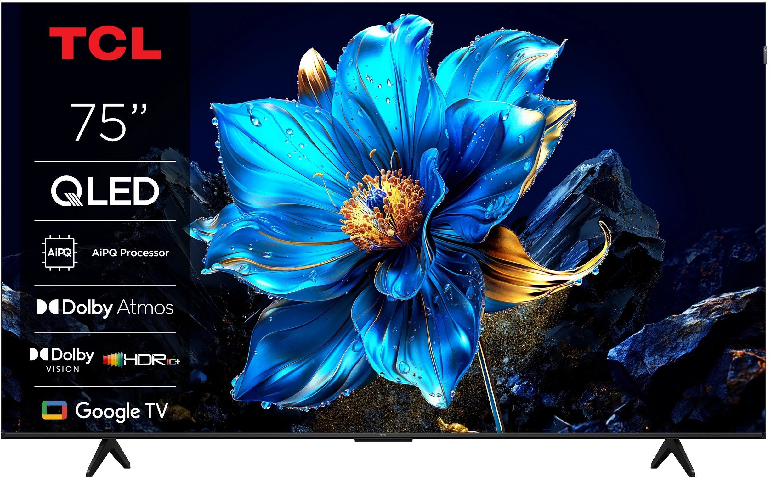 Televizor TCL QLED 75P7K, 75", Google TV, i zi