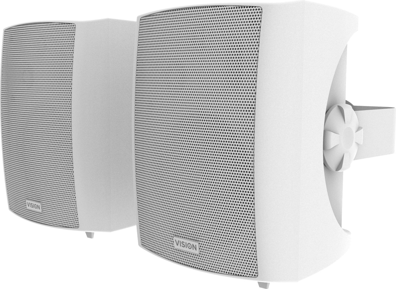 Altoparlant muri Vision SP-1800, 3-way, me kabllo, i bardhë, i rinovuar