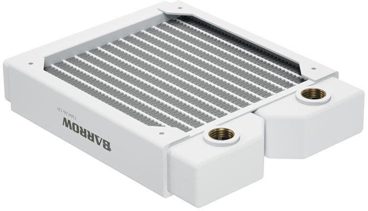 Radiator ftohës PC Barrow Dabel 28A, 120mm, 28mm, i bardhë