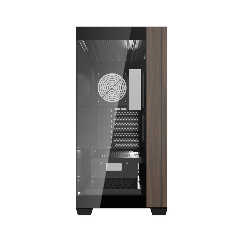Kabinet kompjuteri Darkflash DS900W, ATX, xham i temperuar, i zi
