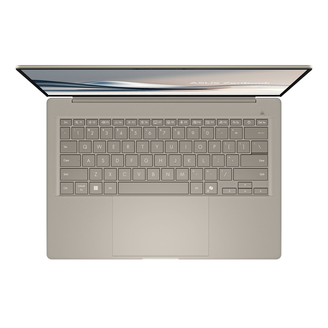 Laptop Asus Zenbook A14 OLED UX3407RA, 14", Snapdragon X Elite X1E-78-100, 32GB RAM, 1TB SSD, bezhë