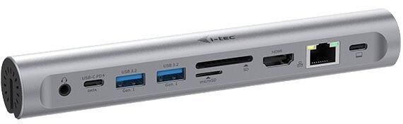 Mbajtëse ftohëse me docking station dhe Power Deliwery i-tec 100W, e argjendtë