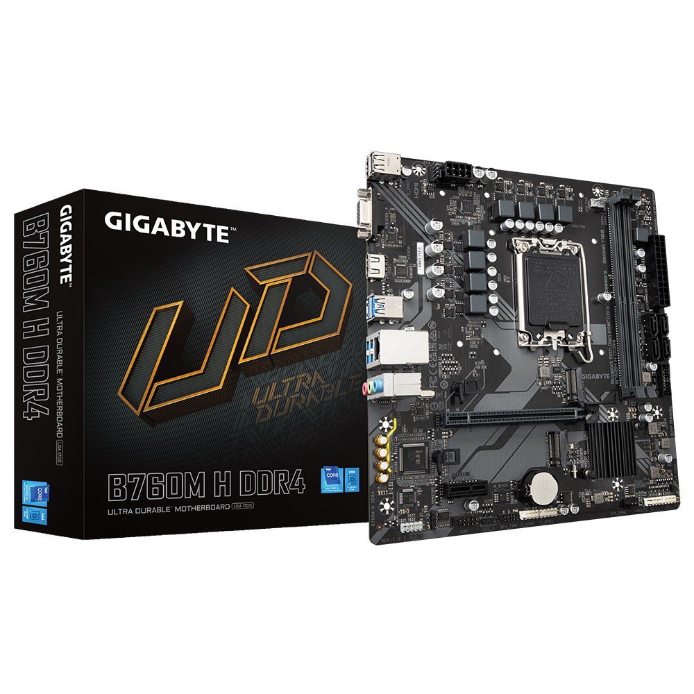 Pllakë amë GIGABYTE B760M H DDR4