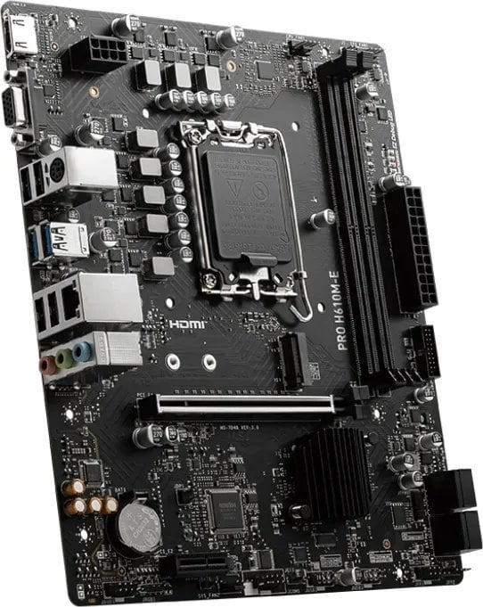 Pllakë amë MSI PRO H610M-E