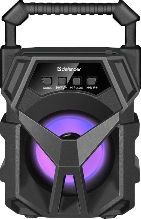 Kaltoparlant portativ Defender G98, Bluetooth 5.0, FM radio, i zi