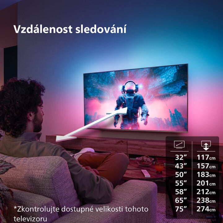 Televizor Philips 43PUS8518, 43" (108cm), 4K UHD, i zi