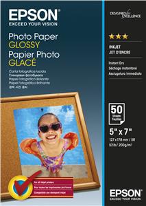 Letër fotografike për printer EPSON Photo Paper Glossy, 13x18cm, 50 fletë