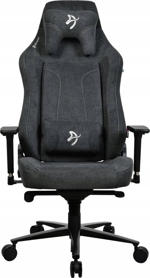 Karrige gaming Arozzi Vernazza Series XL Soft Fabric, pëlhurë, gri e errët