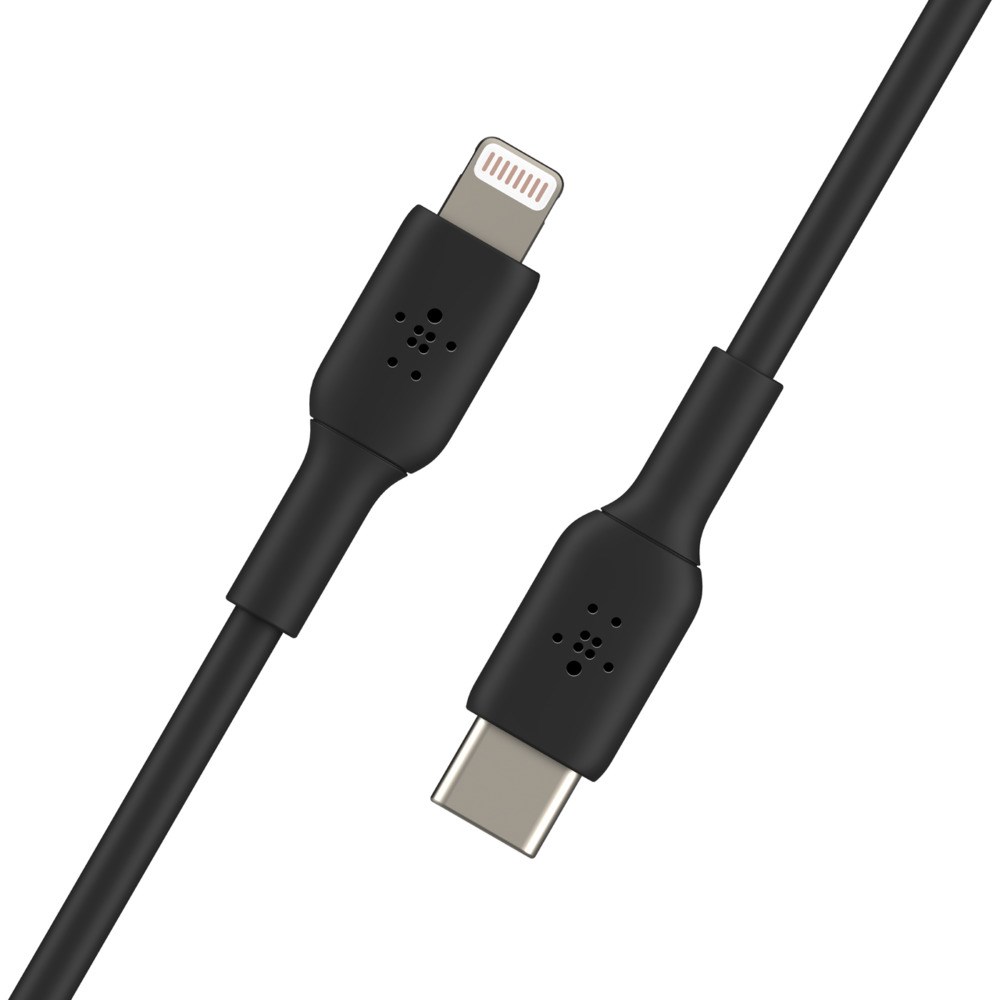 Кабел Белкин, лајтнинг / USB C, 1 m, црна