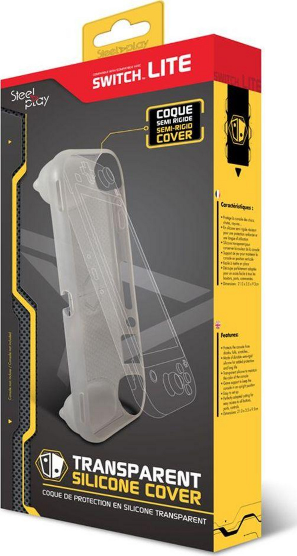 Mbulesë e pasme SteelPlay (JVASWI00070) për Nintendo Switch Lite, transparente