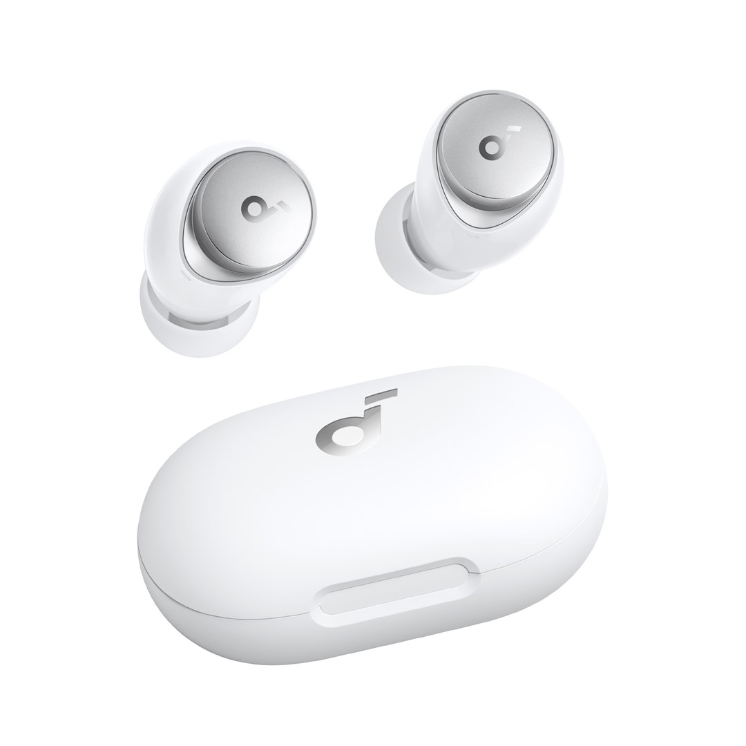 Dëgjuese Soundcore Space A40, True Wireless Stereo (TWS), të bardha