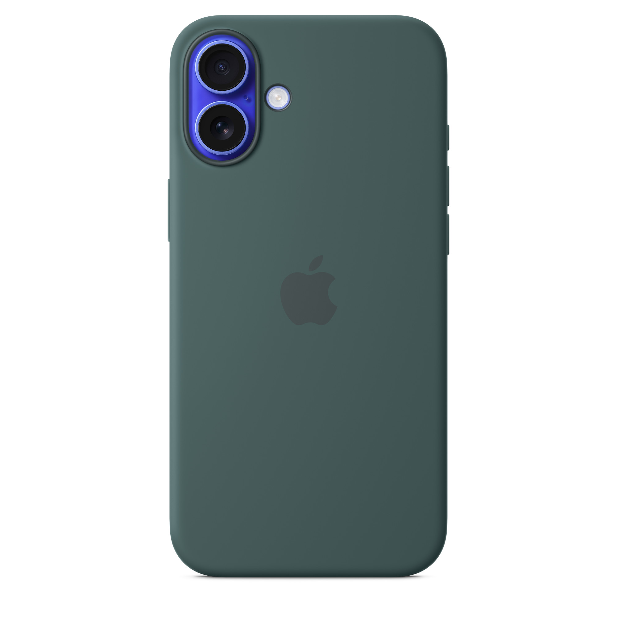 Apple iPhone 16 Plus Silicone Case with MagSafe, Lake Green (Seasonal) 2