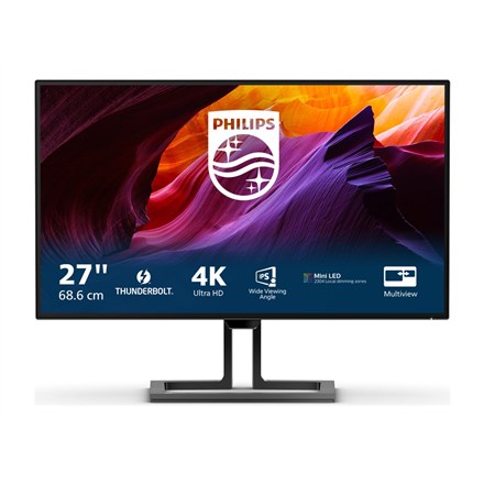 Monitor Philips Brilliance 27B1U7903/00, 27", 4K UHD, Mini-LED, i zi