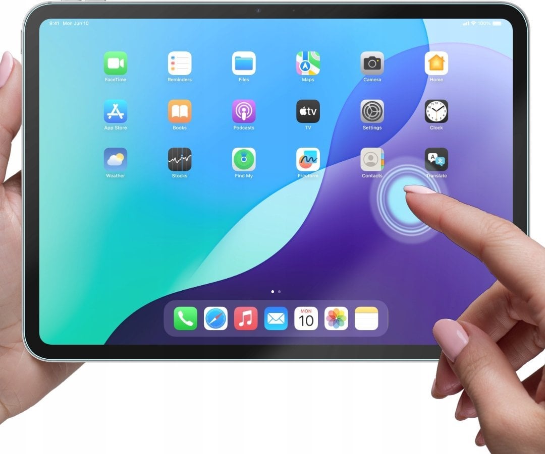 Folie mbrojtëse matte GrizzGlass MatteScreen Easy për Apple iPad 10th 10.9", antirefleks, transparente