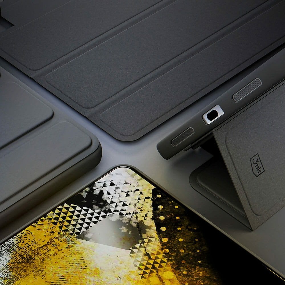 Mbulesë tableti 3mk për Apple iPad mini 4 5, TPU silikon, e zezë