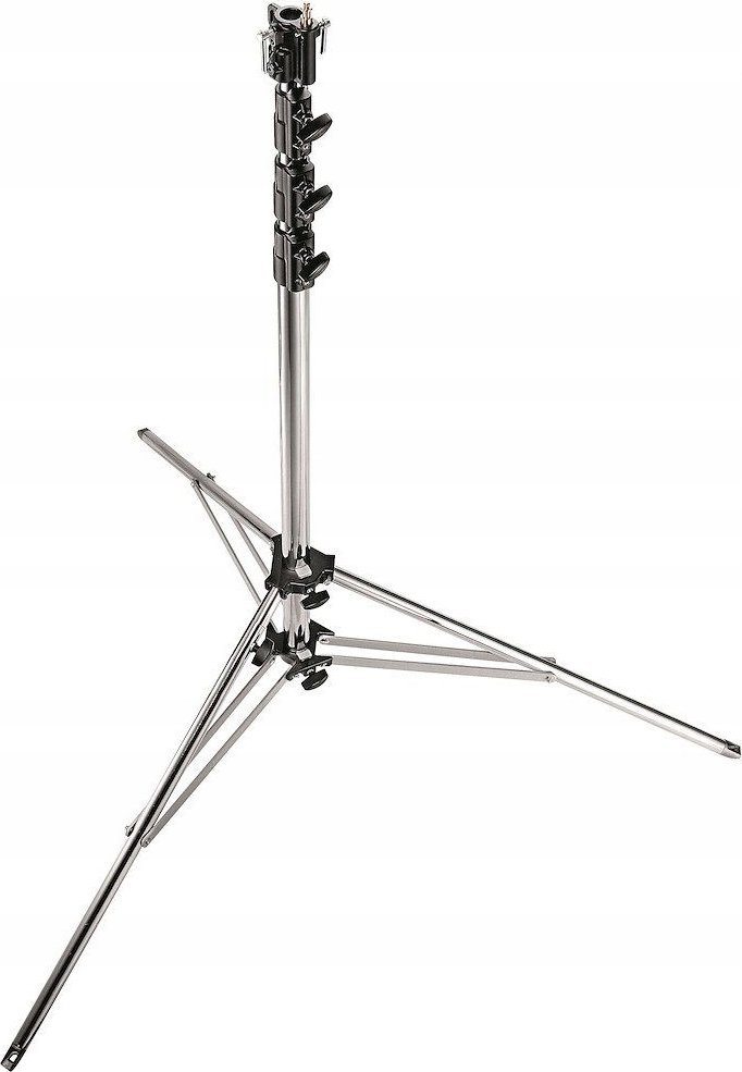 Stativ ndriçimi Manfrotto MA 270 CSU, lartësi 455 cm, profesional, i zi