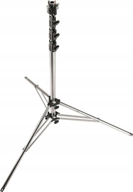 Stativ ndriçimi Manfrotto MA 270 CSU, lartësi 455 cm, profesional, i zi